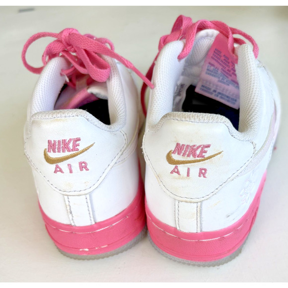 Nike Air Force 1 LV8 Low San Francisco Pack - Lotus Flower - FD1023-100 -5Y - Picture 5 of 7